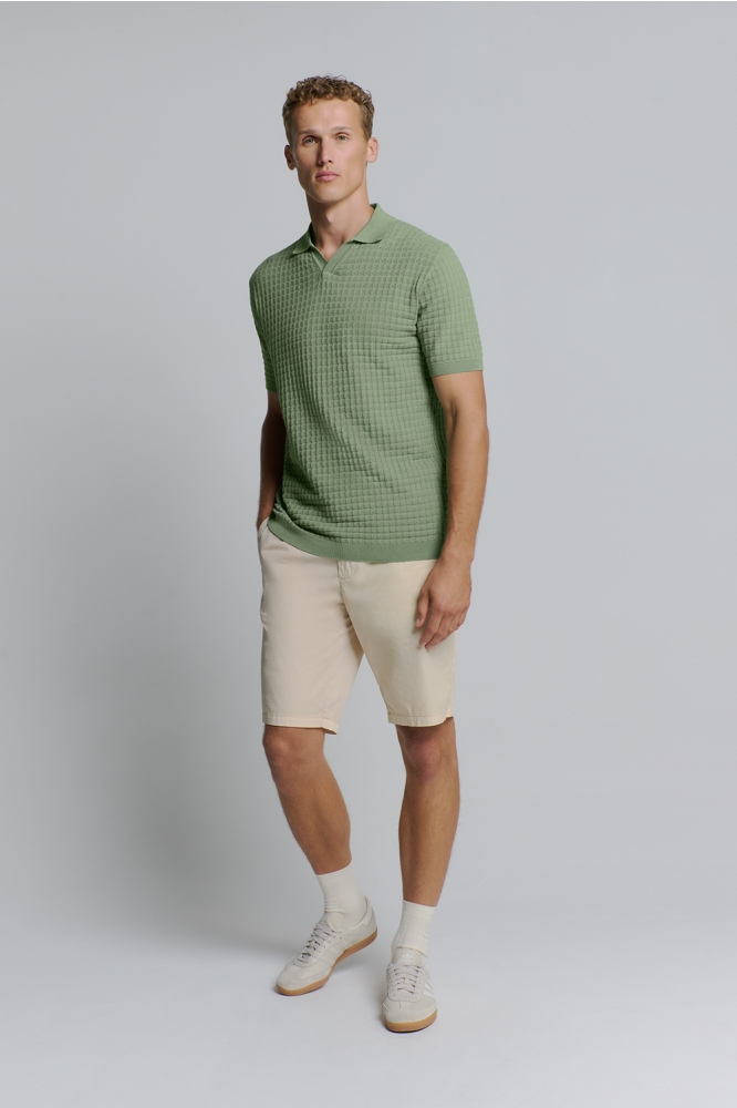 POLO MET KORTE MOUWEN 27230363 050 GREEN